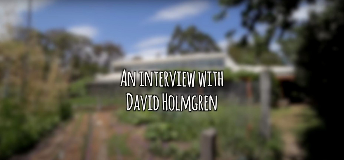 David Holmgren: A Permaculture, Energy Descent & Future Scenarios
